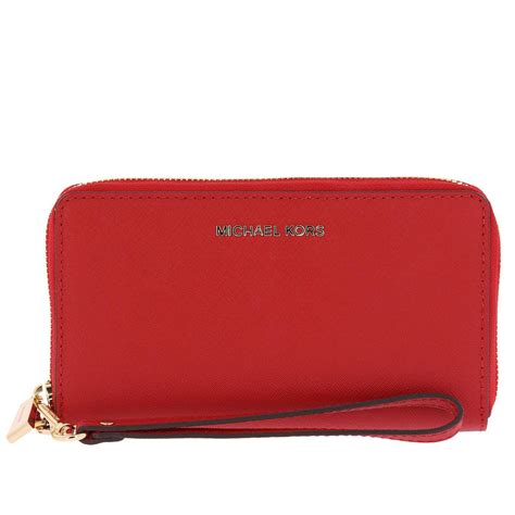 michael kors wallets red|vanilla Michael Kors Wallet.